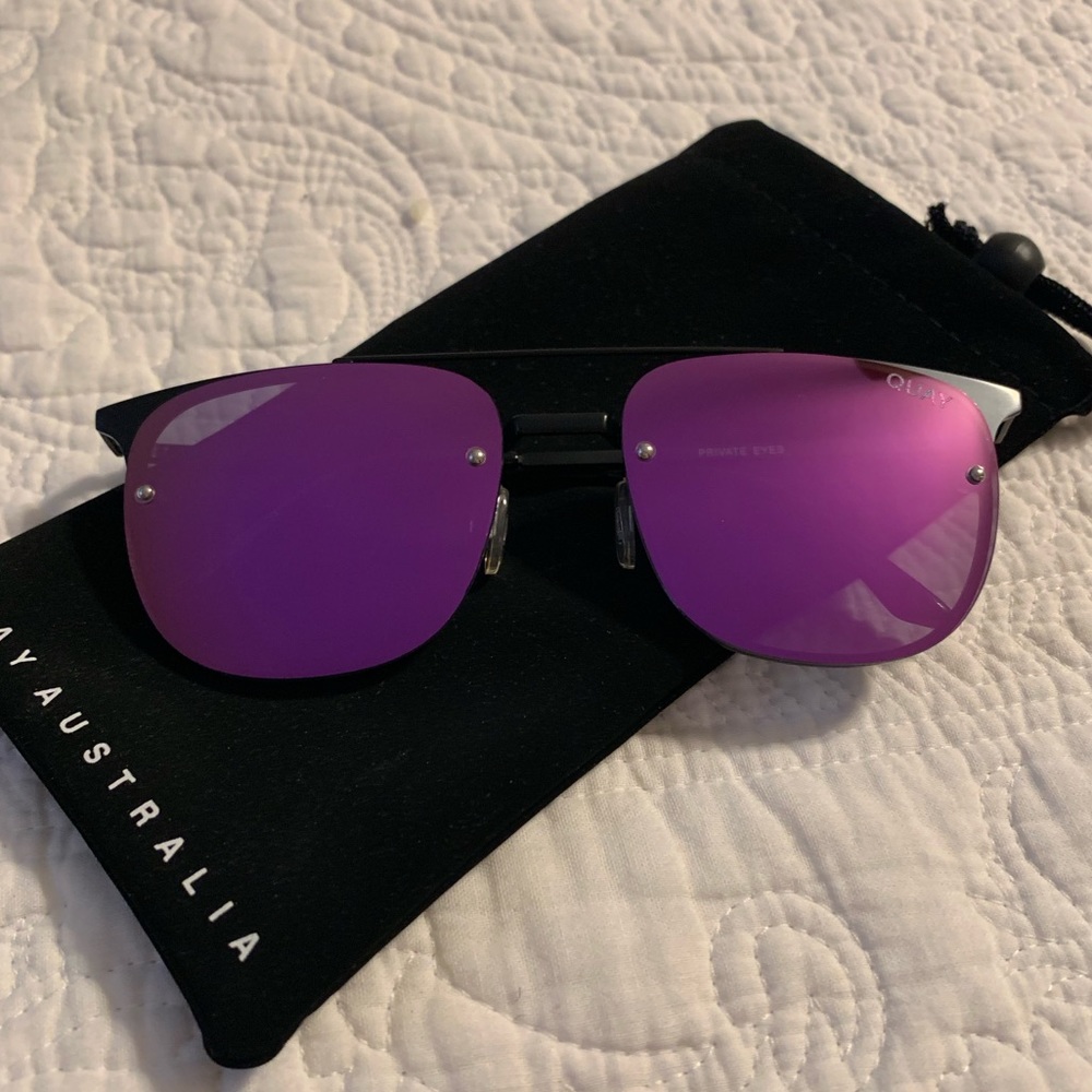 Quay Australia Private Eyes Sunglasses